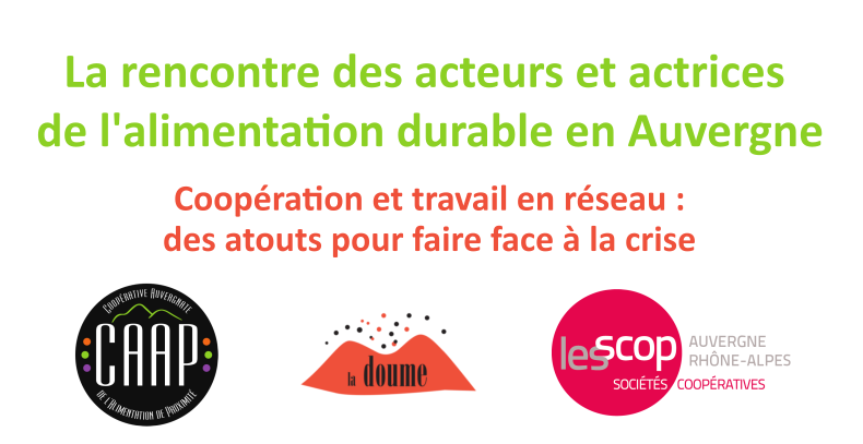 La rencontre des acteurs et actrices de l&rsquo;alimentation durable en Auvergne