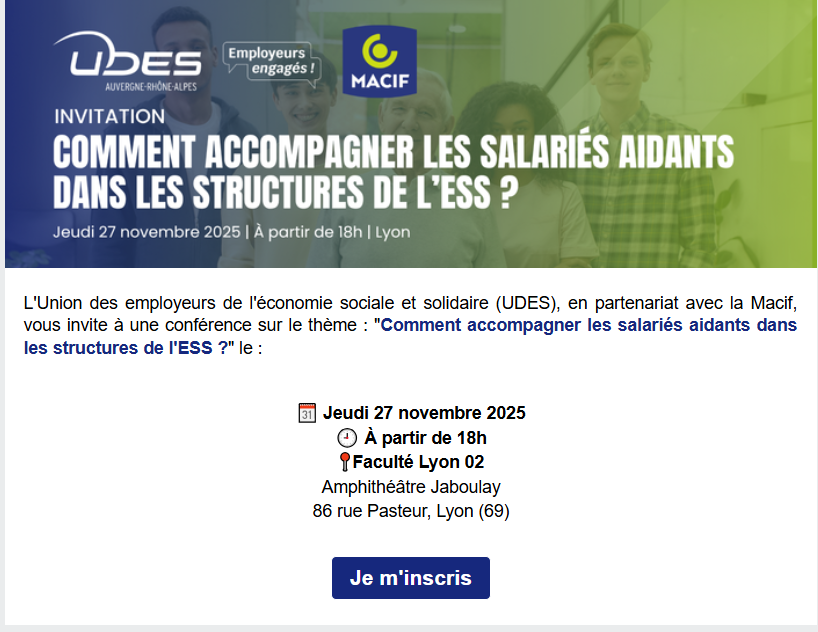 Comment accompagner les salariés aidants dans les structures de l&rsquo;ESS ?