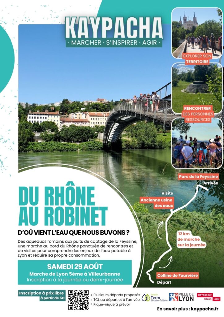 Randonnée “Le Cycle de l&rsquo;eau : du Rhône au robinet”