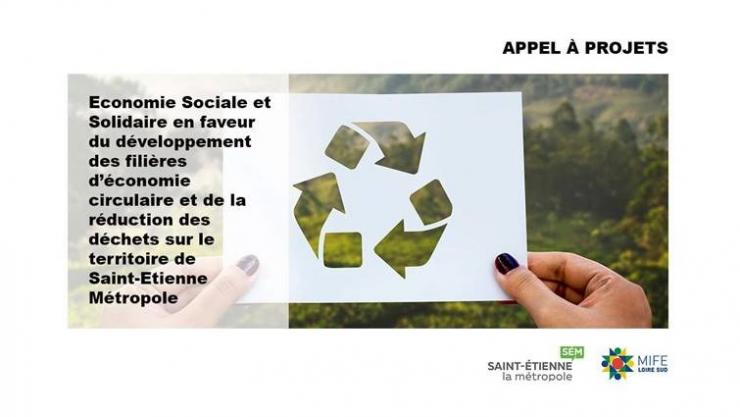 Saint-Etienne Métropole lance un AAP pour la réduction des déchets à destination des acteurs de l'ESS