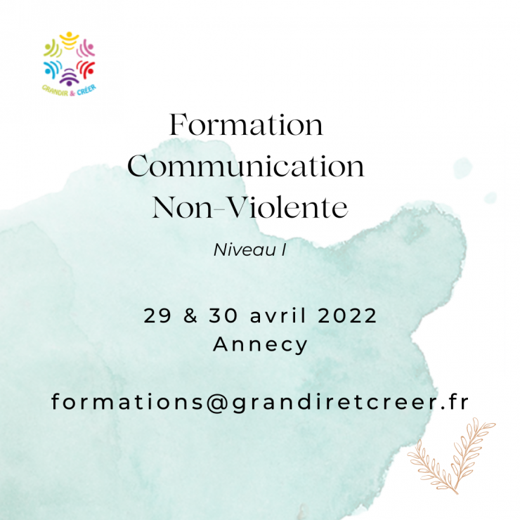 Formation Communication Non Violente Annecy