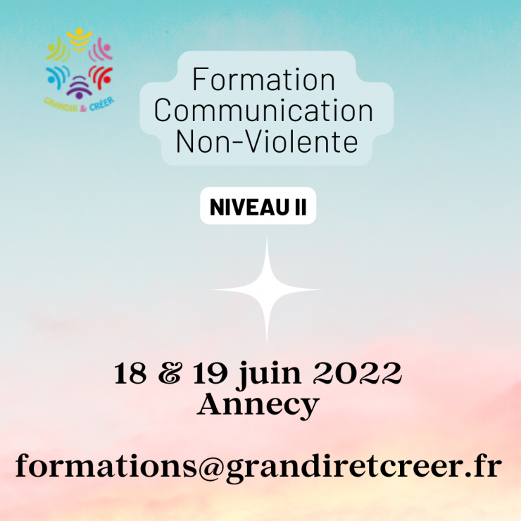 Formation Communication Non Violente II Annecy