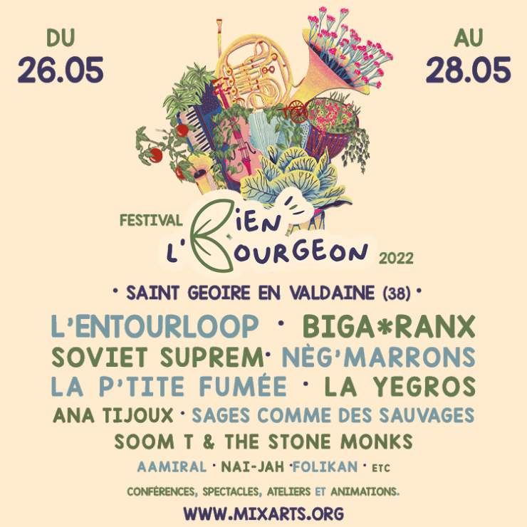 Festival Bien l'Bourgeon #5 - Mix'Arts - 2022