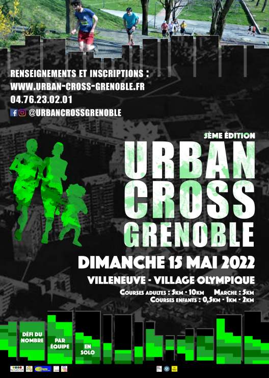 L'Urban cross Grenoble est un événement sportif, fédérateur, et convivial. 