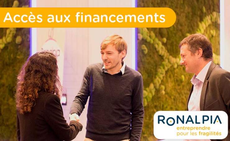 Programme Accès aux financements de Ronalpia 