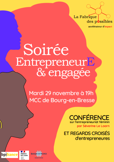 Femmes entrepreneuses et engagées - Bourg-en-Bresse (01)