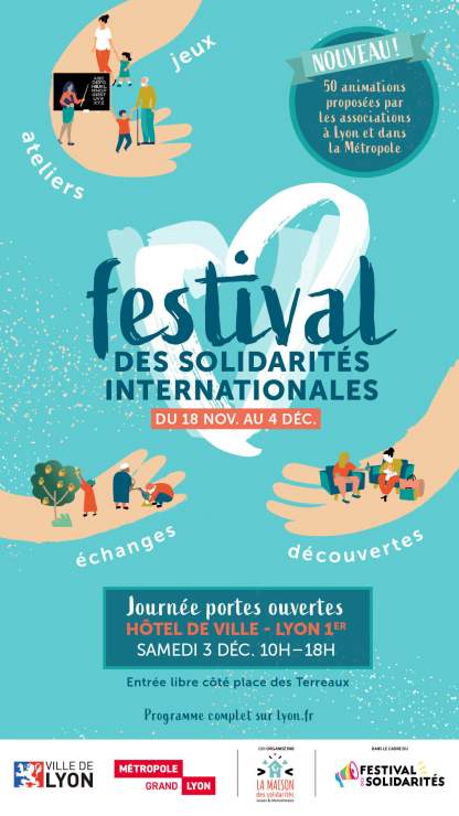 L'affiche du Festival des solidarités