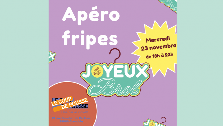 APERO FRIPES // par Le joyeux brol