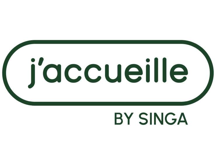 logo J'accueille by SINGA 