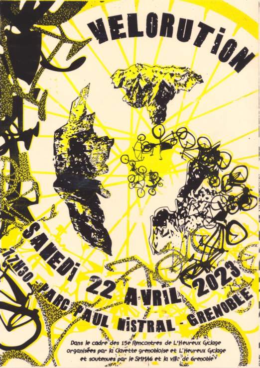 Vélorution - 22 Avril à 17h30 Anneau de Vitesse de Grenoble 