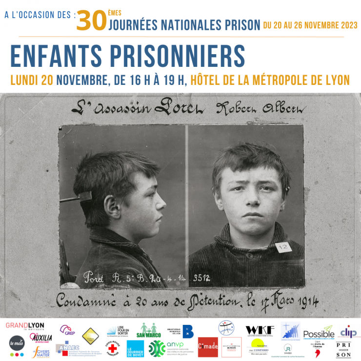 Enfants prisonniers - Journées nationales prison