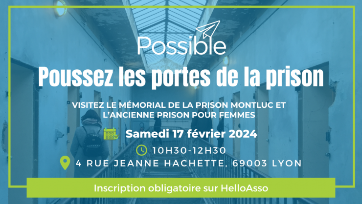 Évènement à #Lyon - Visite du Mémorial de la prison Montluc