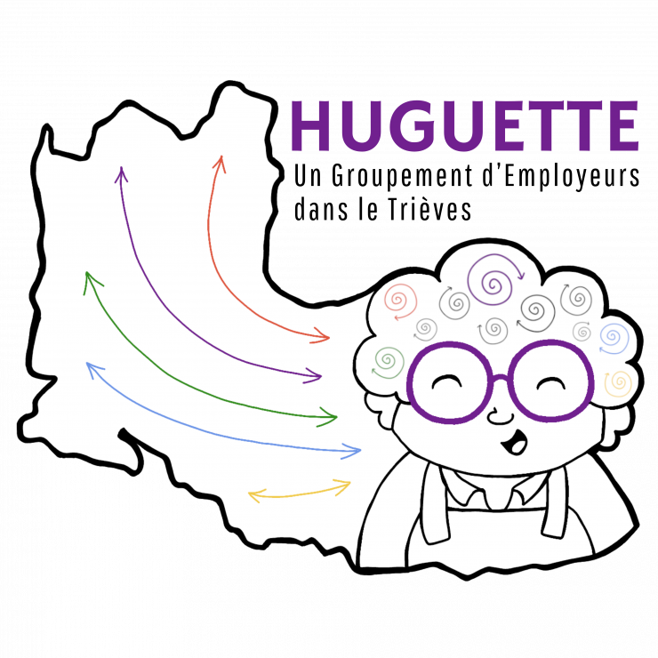 Logo HUGUETTE- Un Groupement d'Employeurs dans le Trièves 