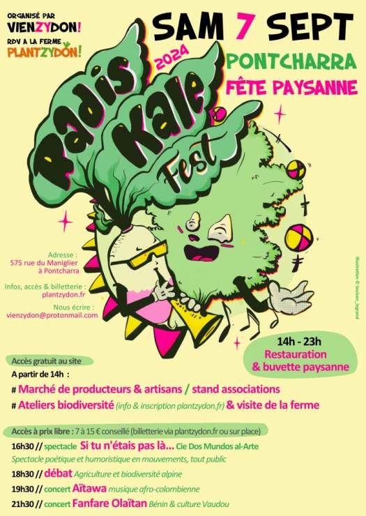 Affiche Radis Kale Fest 2024