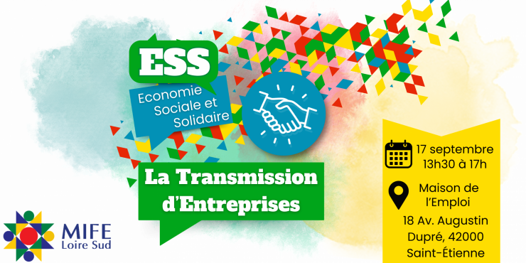 Bannière Atelier ESS Transmission d'Entreprises