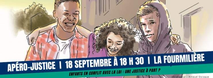 Justice des enfants : une justice à part ? Le mercredi 18 septembre à 18h30 