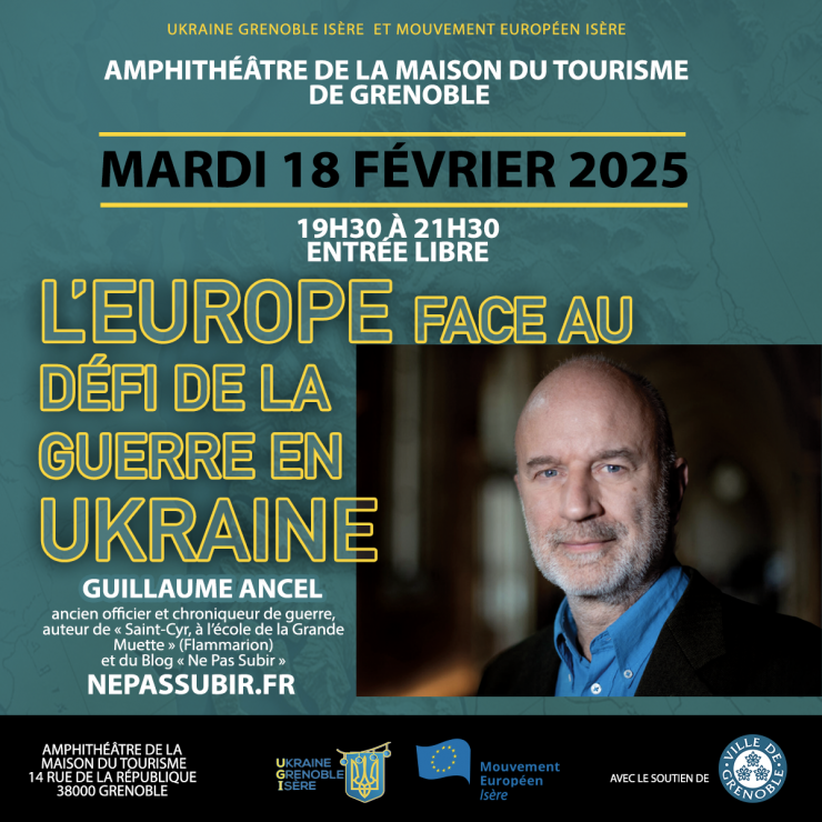 Guillaume Ancel - l'Europe face au défi de la guerre en Ukraine