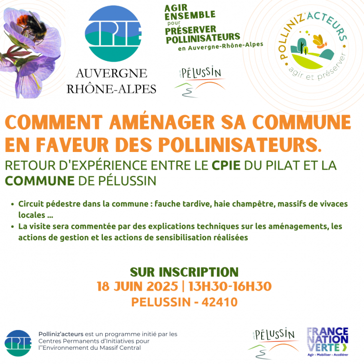 Invitaion URCPIE Pollinisateurs