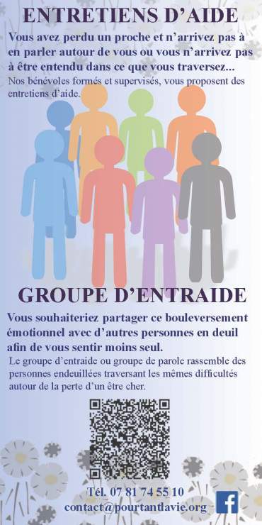 Entretiens d'aide pour personnes endeuillées 