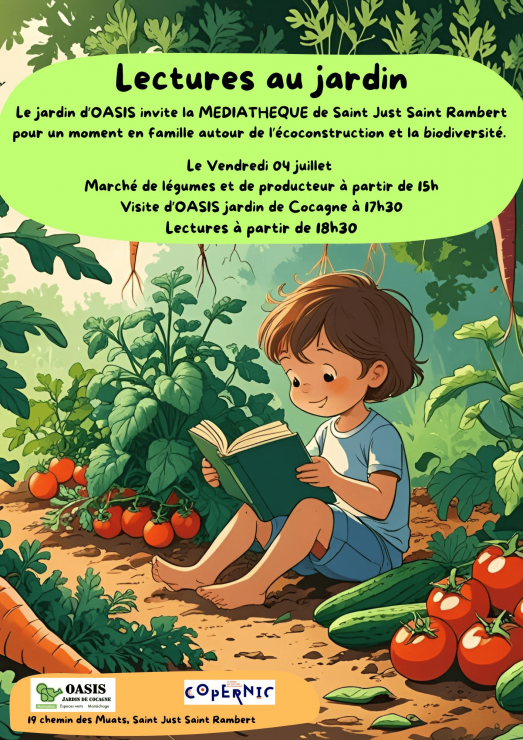 Lectures au jardin