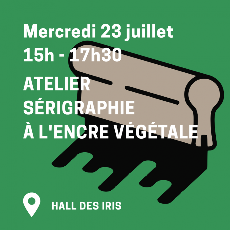 Atelier DIY - Atelier sérigraphie à l'encre végétale