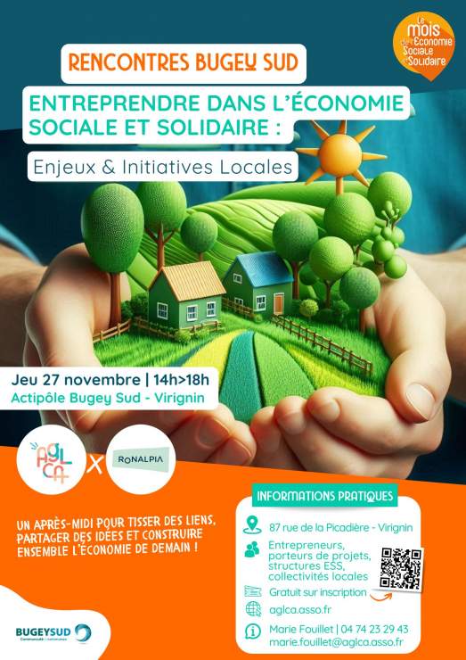 [RENCONTRES] Entreprendre dans l'économie sociale et solidaire : enjeux et initiatives locales