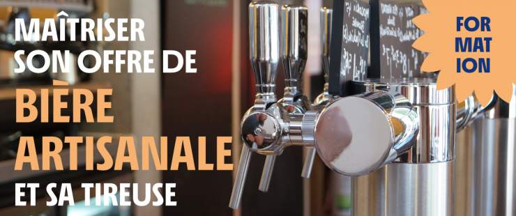 Formation - Maîtriser son offre de bière artisanale et sa tireuse 