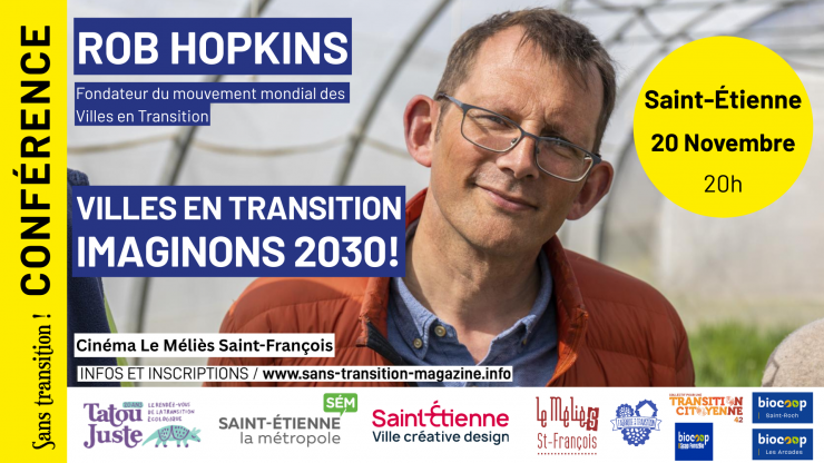 Rob Hopkins à Saint-Etienne