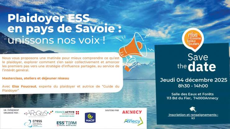 Plaidoyer ESS : unissons nos voix !