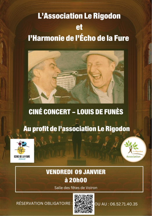Ciné concert Louis de Funès Ciné concert Louis de Funès
