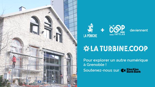 La Turbine.coop, un lieu pour explorer un autre numérique ouvre à Grenoble !