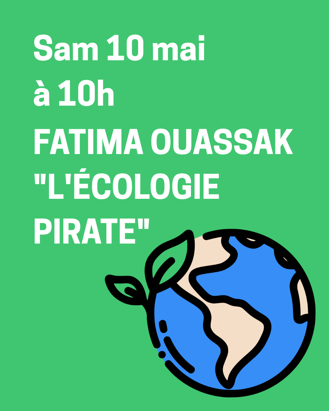 Fatima Ouassak  » Ecologie Pirate »
