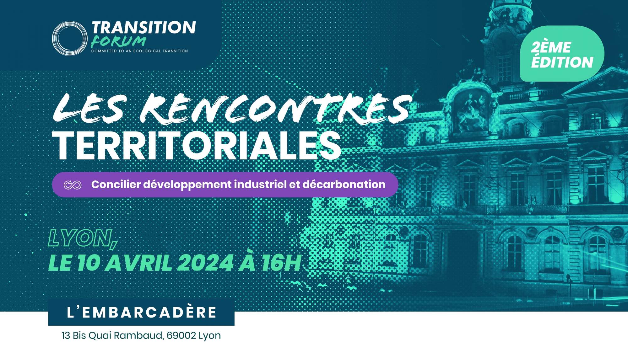 Les Rencontres Territoriales – Lyon – Concilier développement industriel et décarbonation