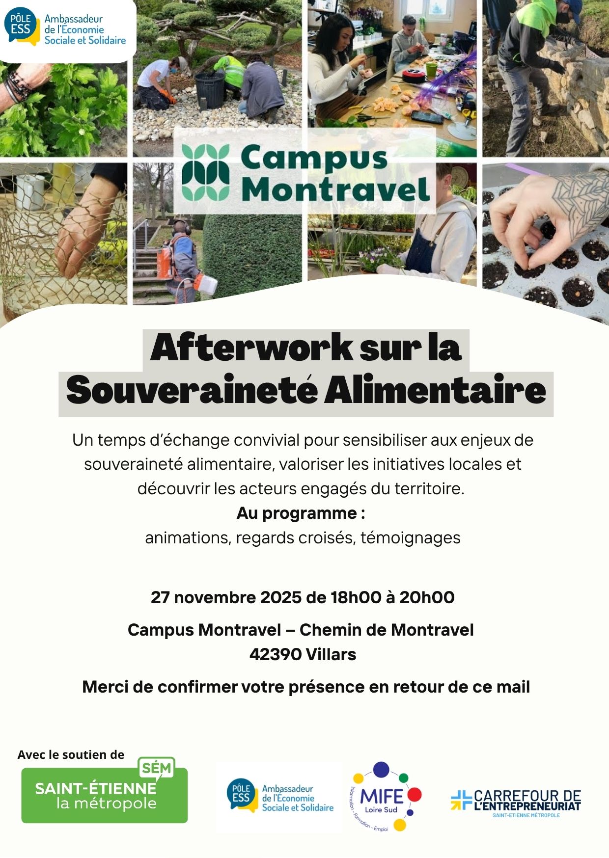 AFTER WORK : Souveraineté Alimentaire & Territoires