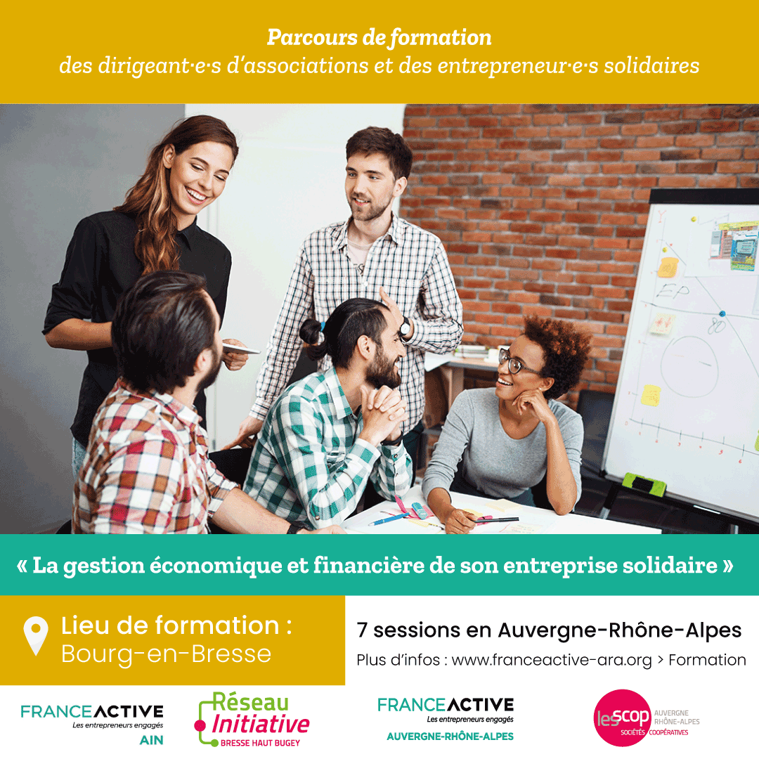 Formation “La gestion économique et financière de son entreprise solidaire »