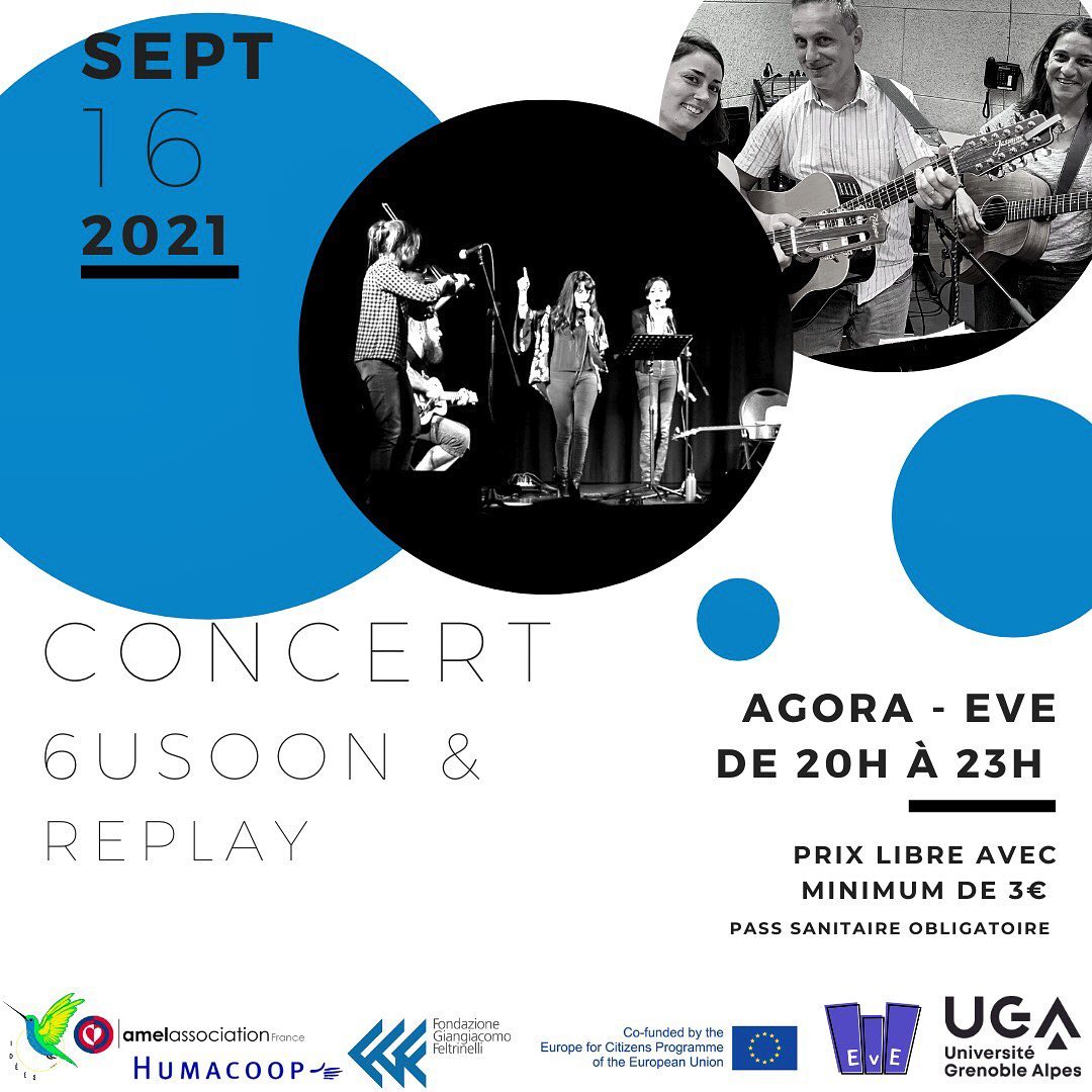Concert 6USOON et REPLAY – Saint-Martin-d&rsquo;Hères (38)