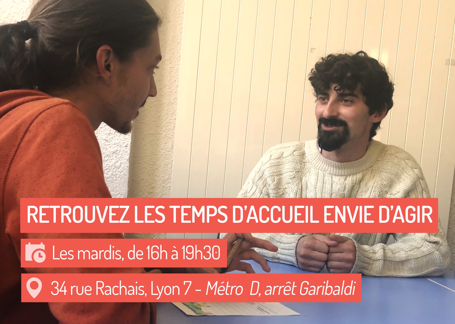 Venez être accompagnés dans vos engagements avec les temps d&rsquo;accueil Envie d&rsquo;agir