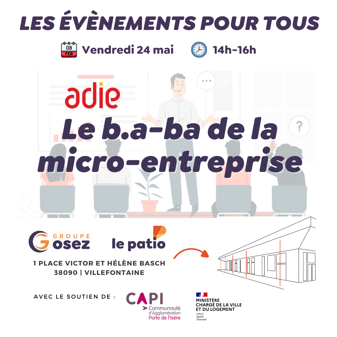 Le b.a-ba de la micro-entreprise avec l&rsquo;Adie