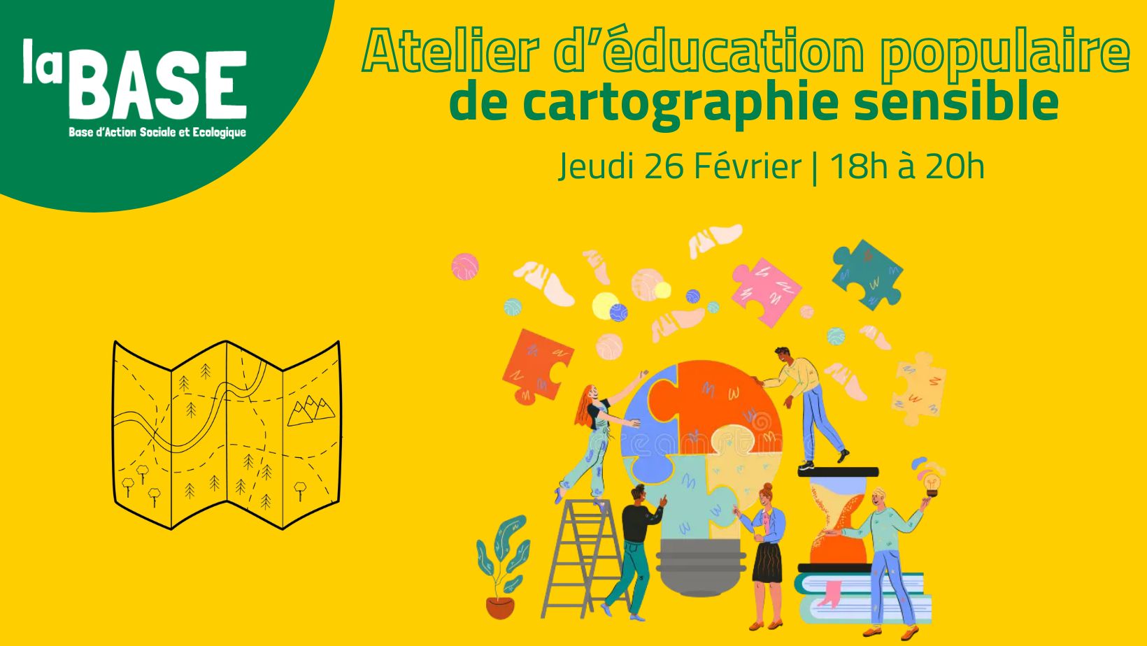 🌿Atelier d&rsquo;éducation populaire de cartographie sensible🌿
