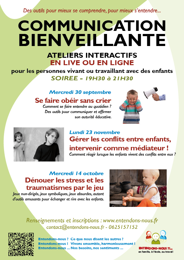 Dénouer les stress et les traumatismes par le jeu – Atelier intéractif