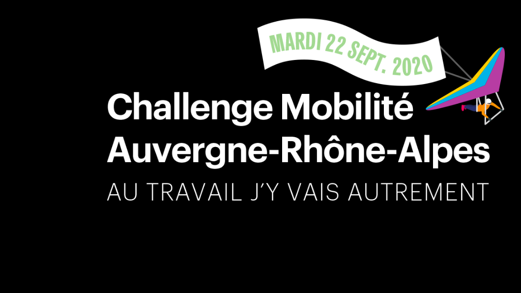 Semaine européenne de la mobilité, Un challenge organisé en Auvergne rhône Alpes