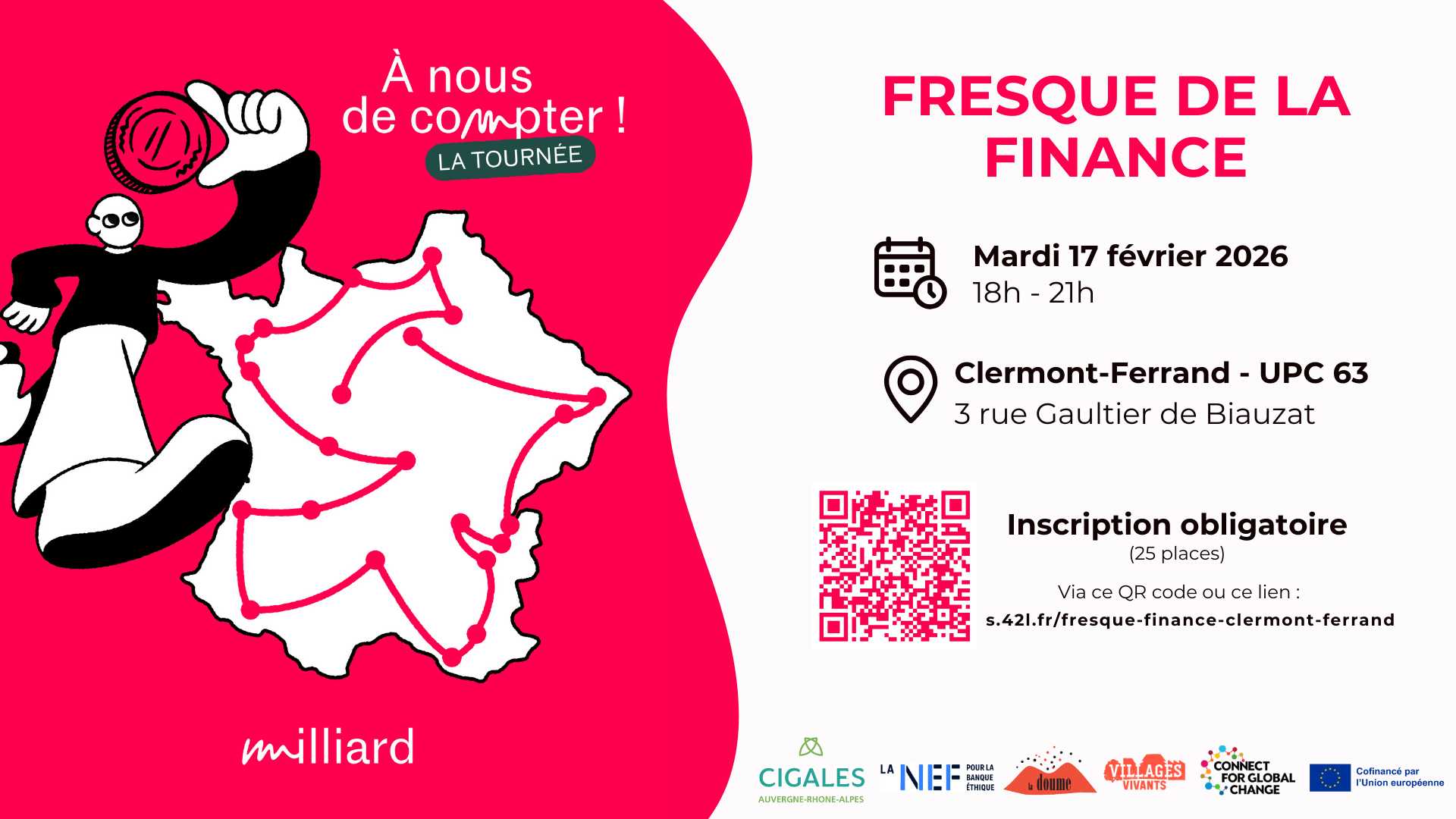 Fresque de la Finance – Clermont-Ferrand