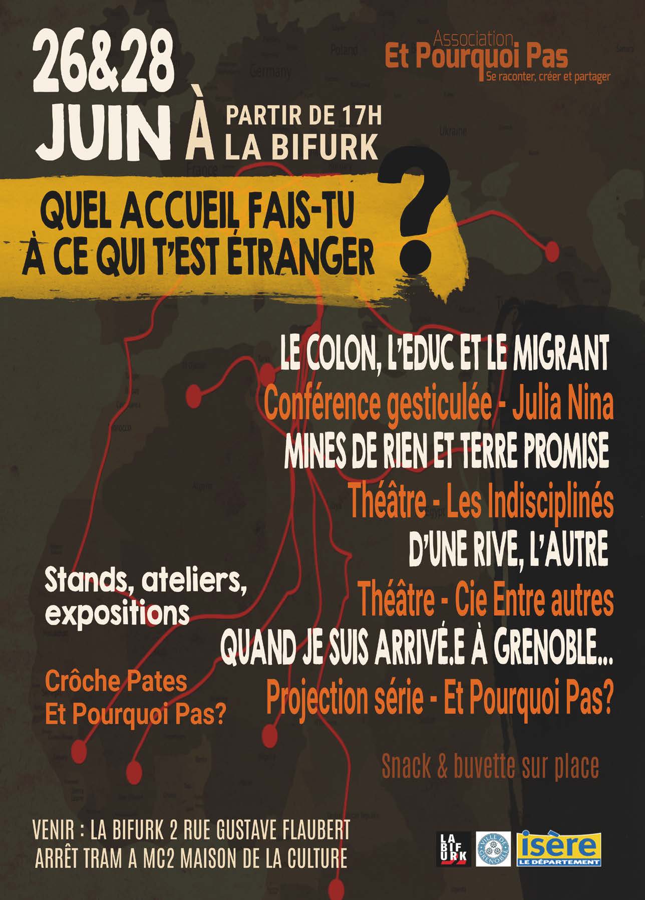 Bifurk Café – Soirée exil