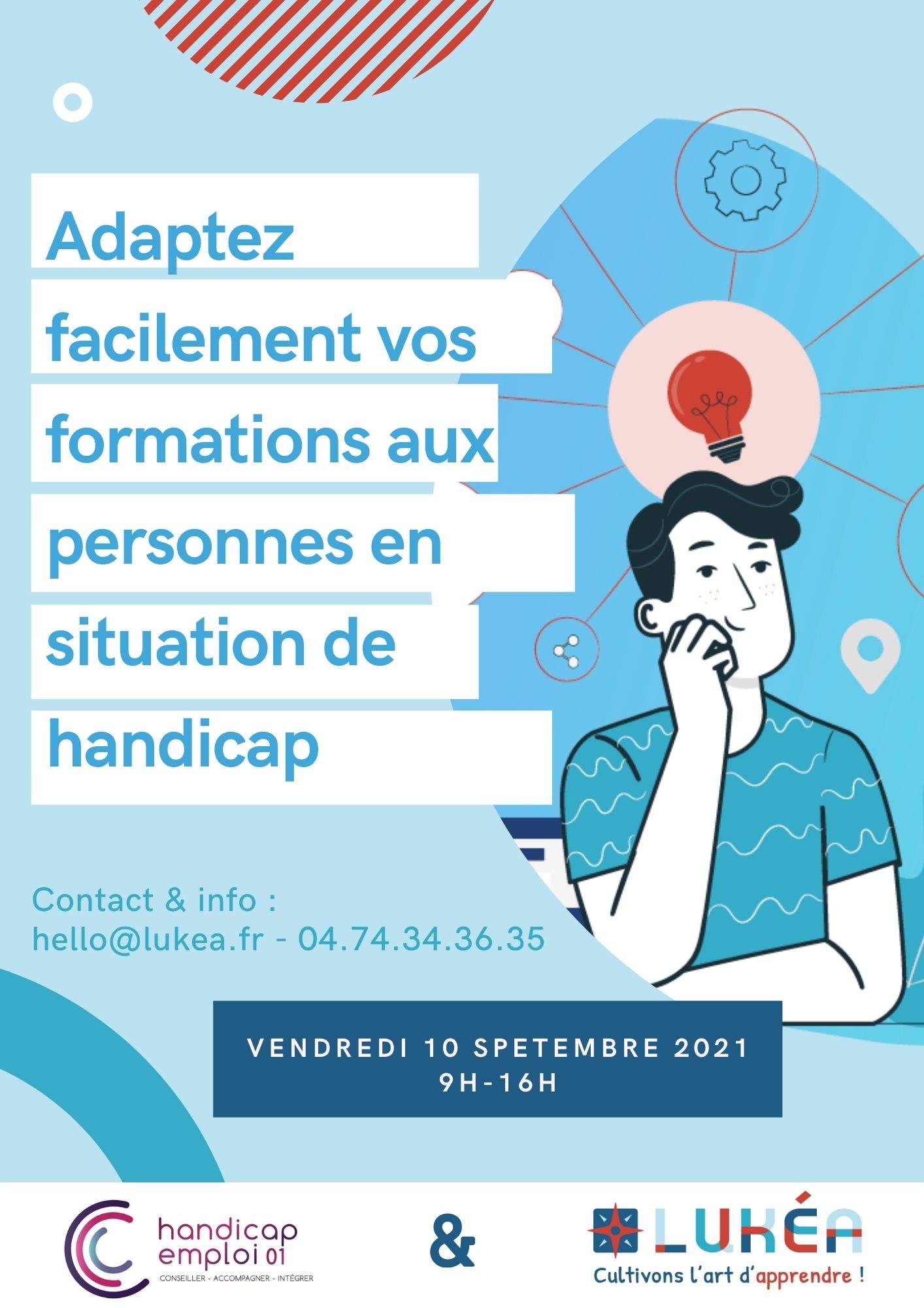 Adaptez facilement vos formations aux Personnes en Situation de Handicap – Château-Gaillard (01)