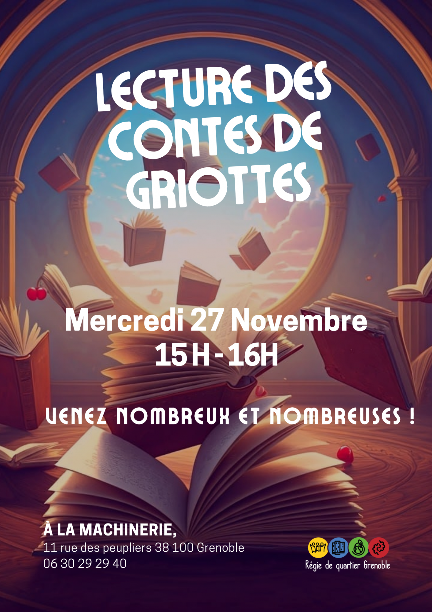 Café -Lecture à La Machinerie