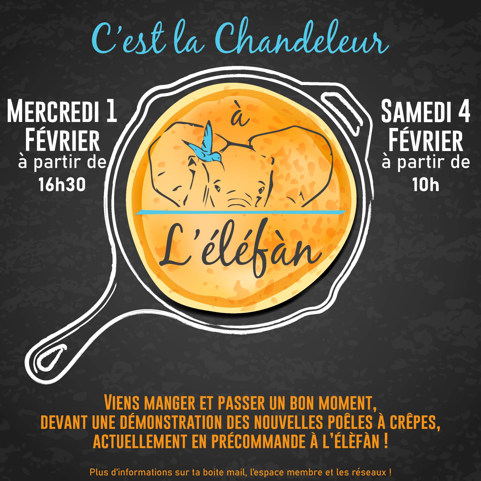 C&rsquo;est la Chandeleur à L&rsquo;Éléfàn