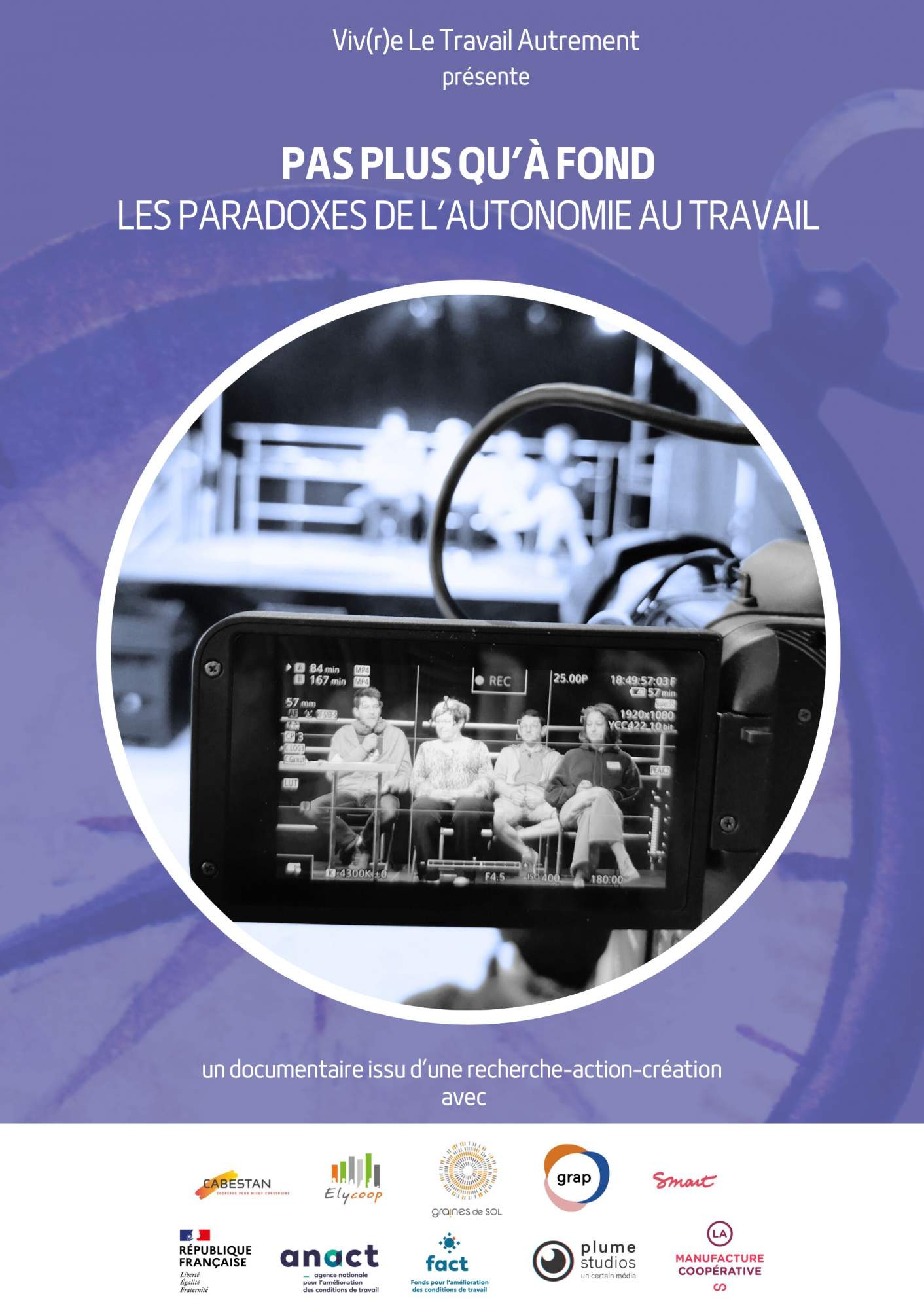 Documentaire &lsquo;Pas plus qu&rsquo;à fond&rsquo;