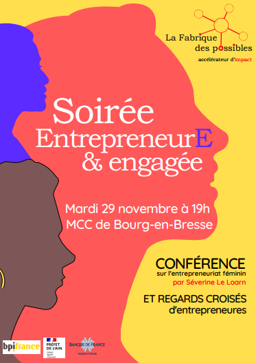 Femmes entrepreneuses et engagées – Bourg-en-Bresse (01)