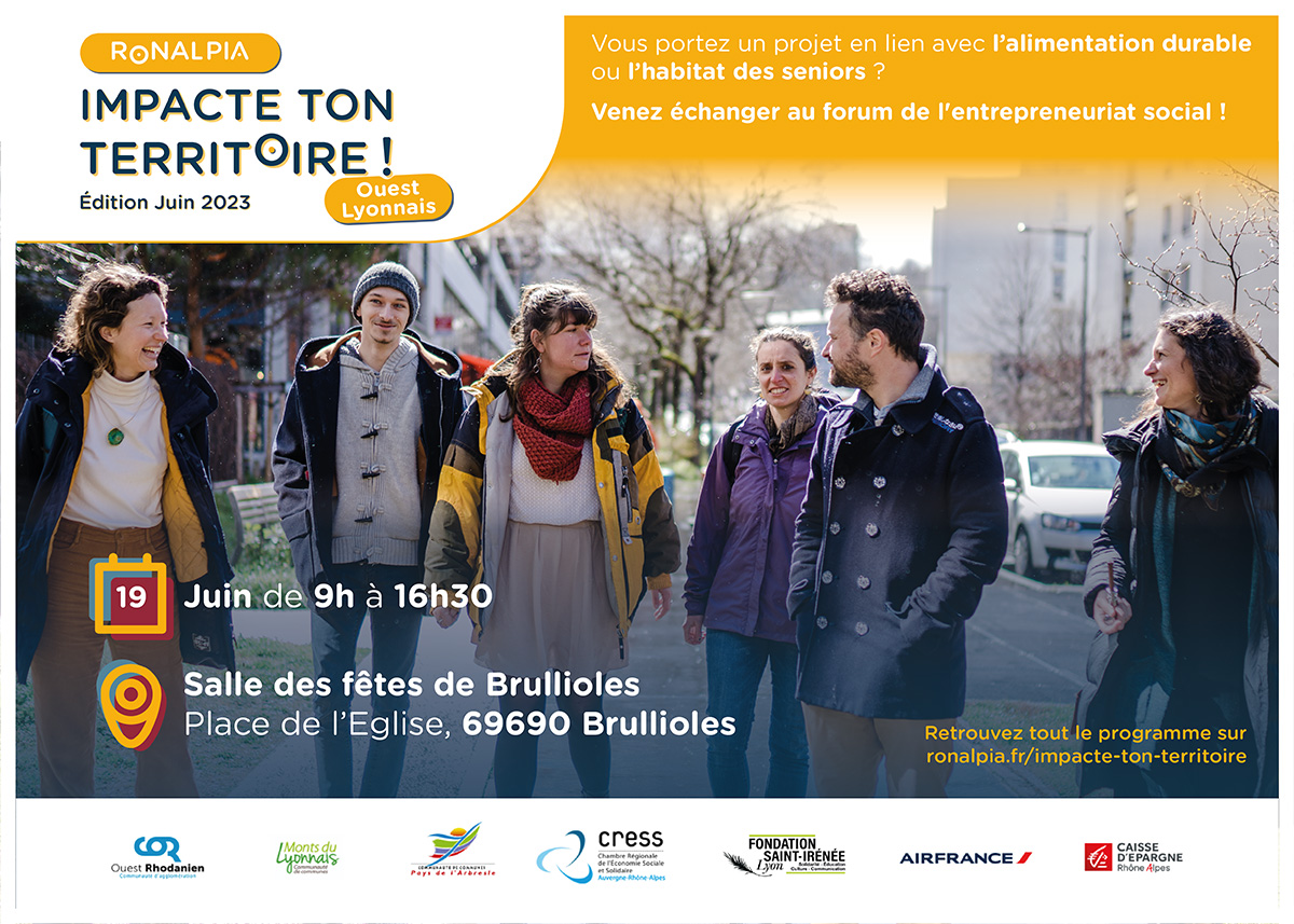 Impacte ton territoire ! Ouest Lyonnais, le 19 juin Impacte ton territoire ! Ouest Lyonnais, le 19 juin