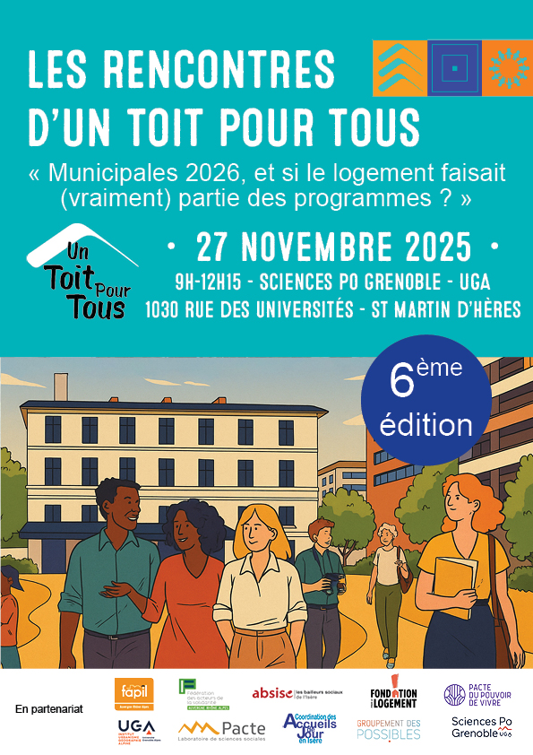 Les Rencontres d&rsquo;Un Toit Pour Tous : Municipales 2026, et si le logement faisait (vraiment) partie des programmes ?